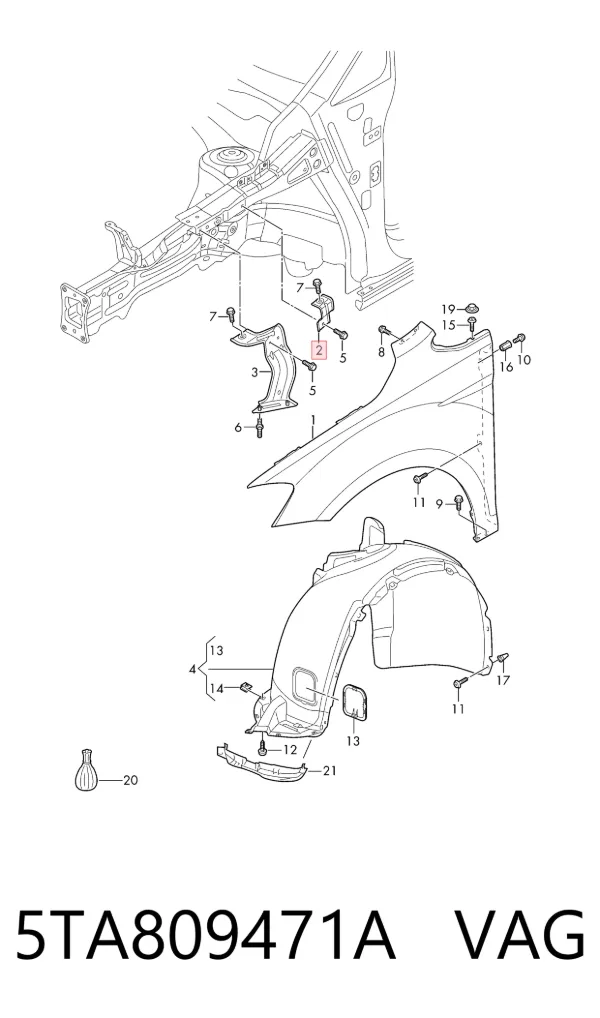  5TA809471A VAG