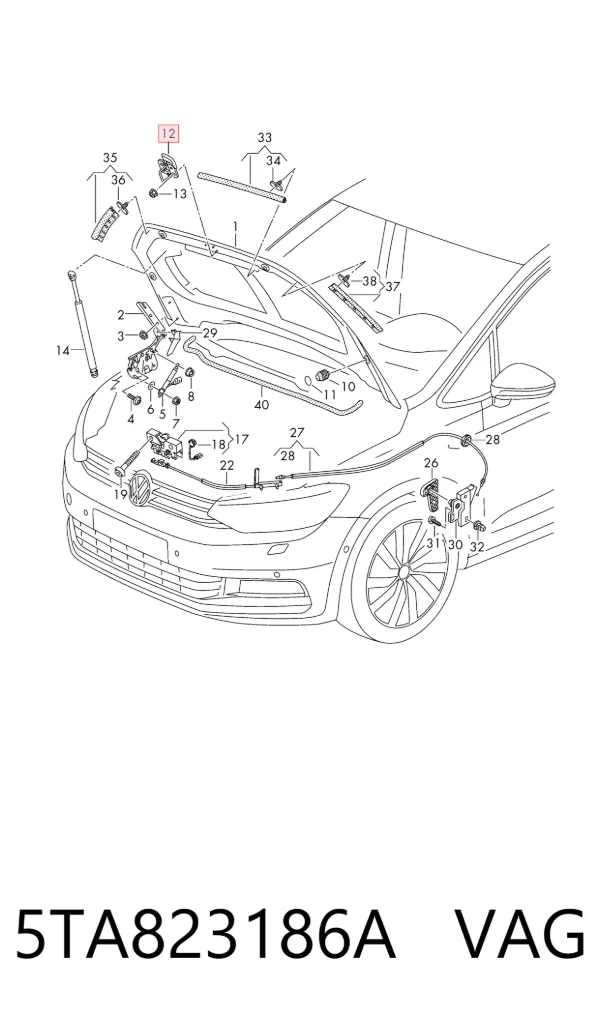  5TA823186A VAG