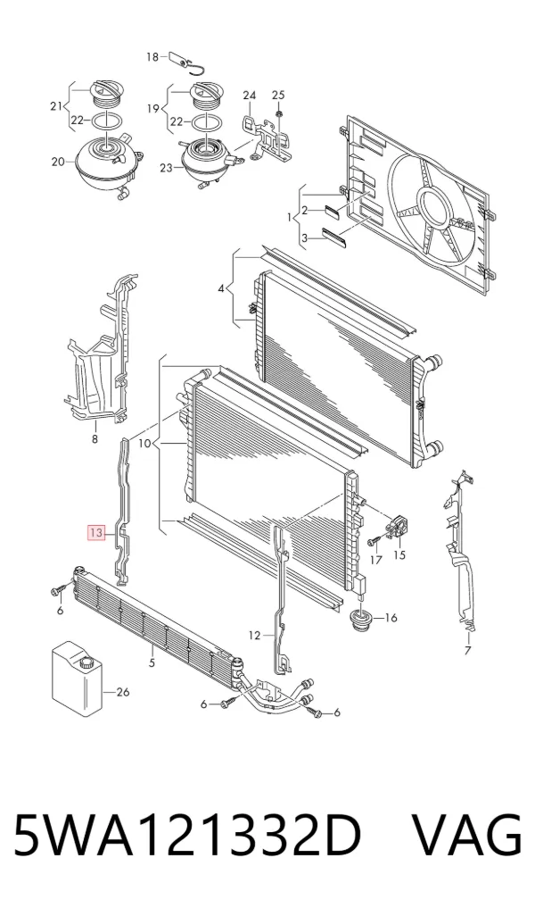  5WA121332D VAG