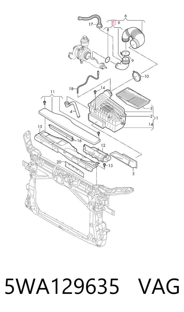  5WA129635 VAG