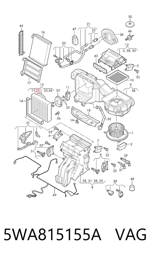  5WA815155A VAG