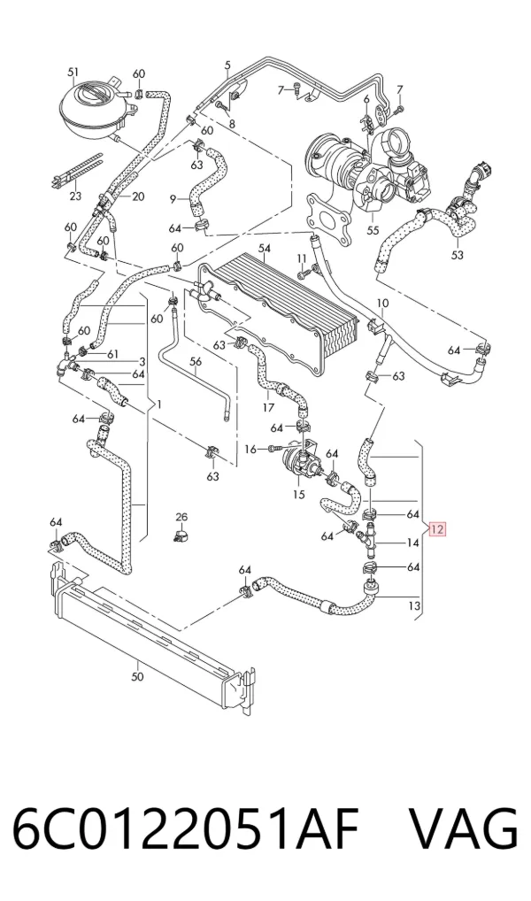  6C0122051AF VAG