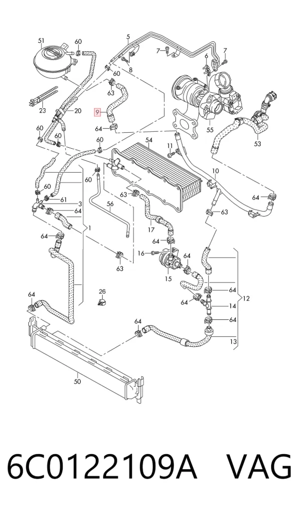  6C0122109A VAG