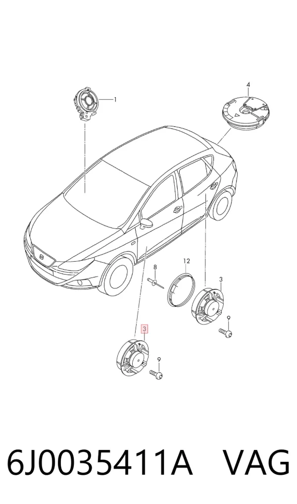  6J0035411A VAG