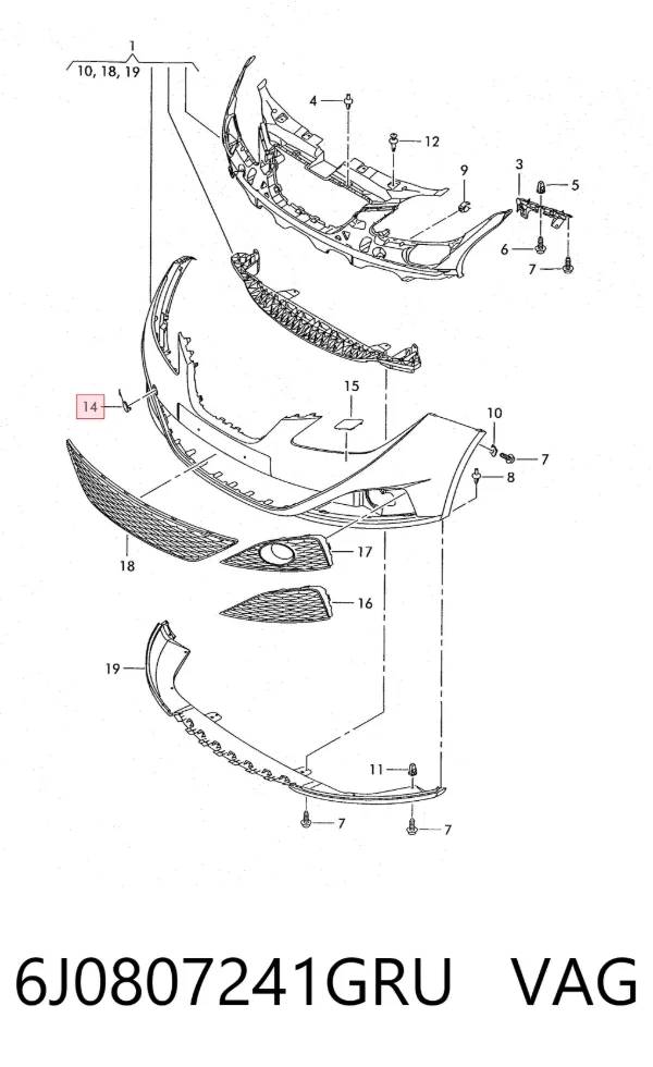  6J0807241GRU VAG