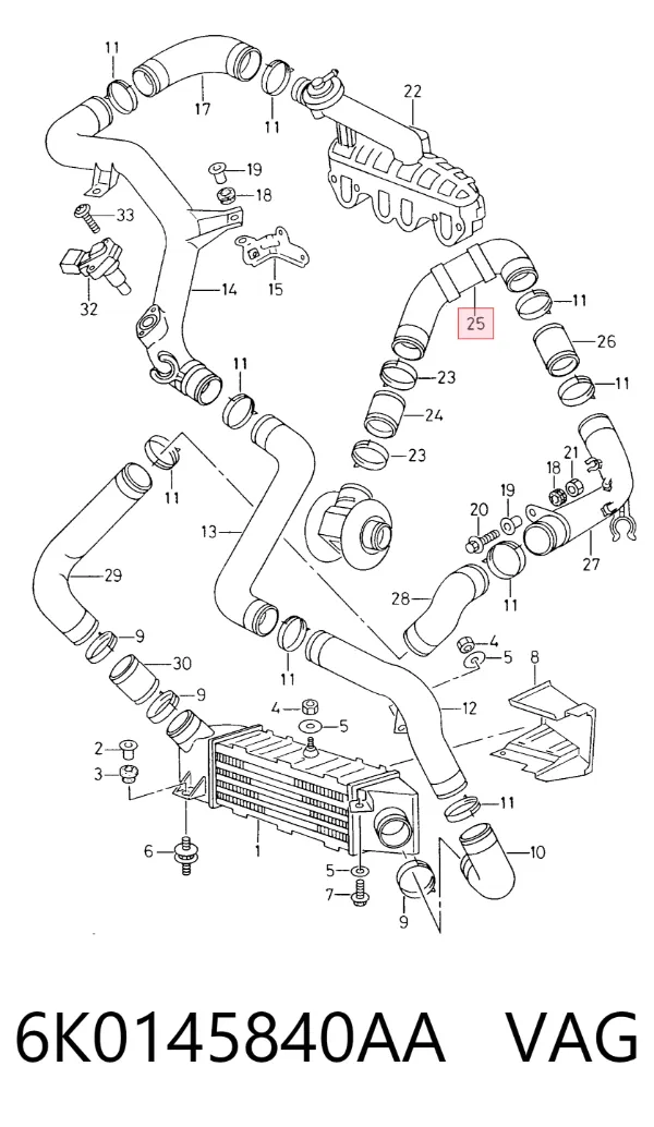  6K0145840AA VAG