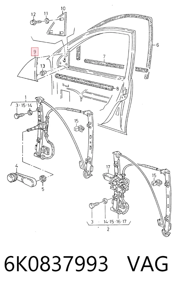  6K0837993 VAG