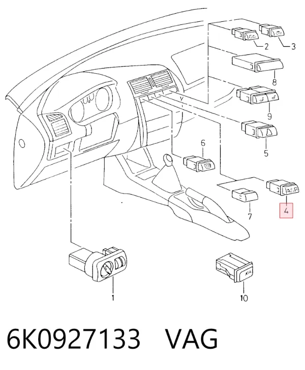  6K0927133 VAG