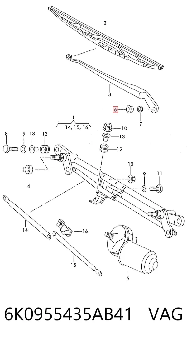  6K0955435AB41 VAG