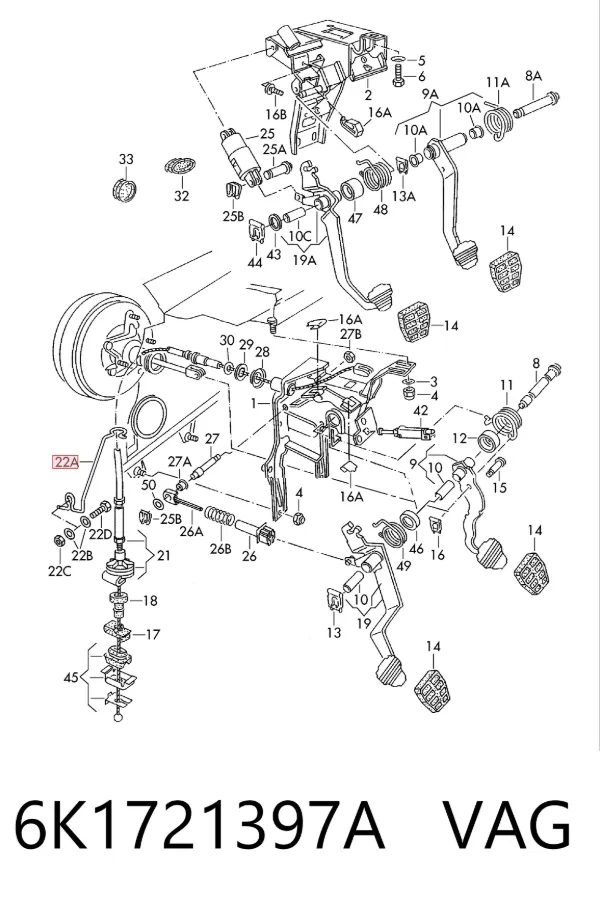  6K1721397A VAG