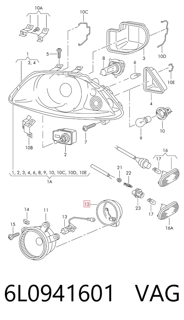  6L0941601 VAG