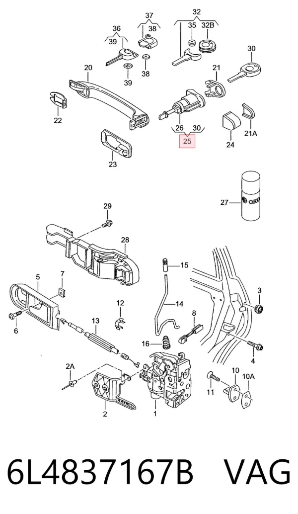  6L4837167B VAG