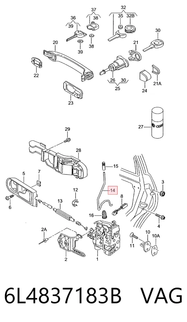  6L4837183B VAG