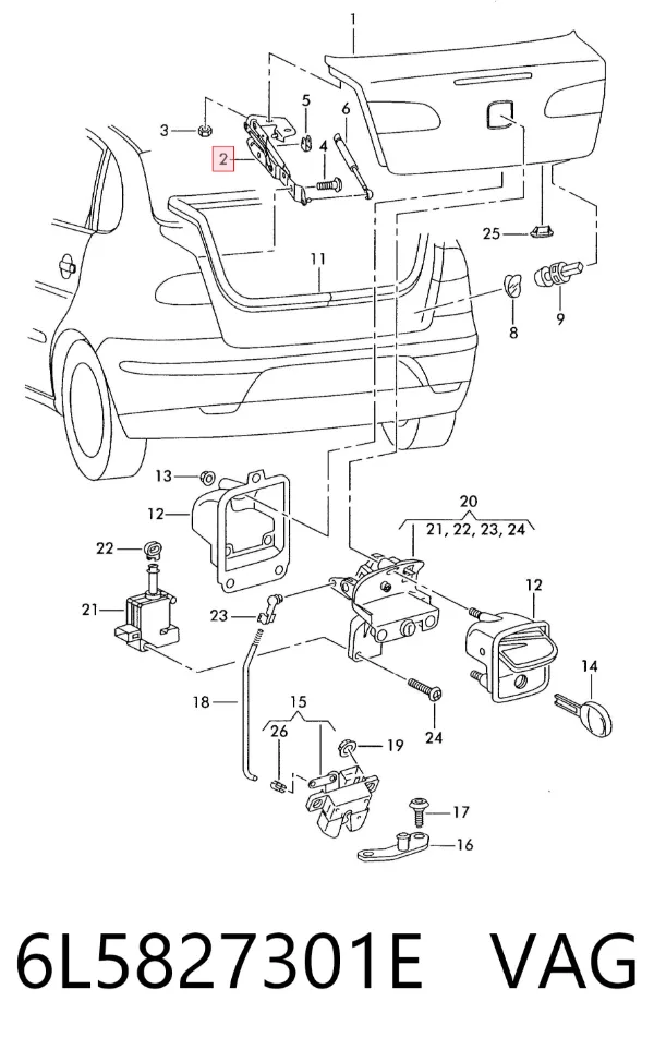  6L5827301E VAG