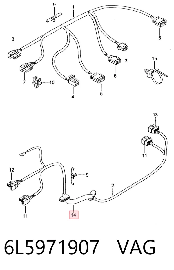  6L5971907 VAG