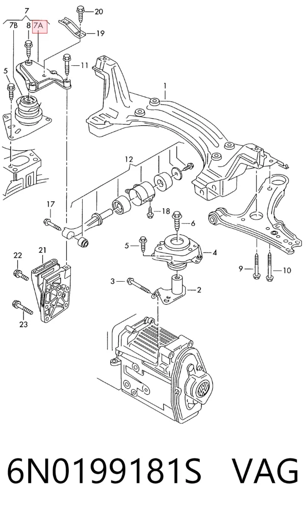  6N0199181S VAG