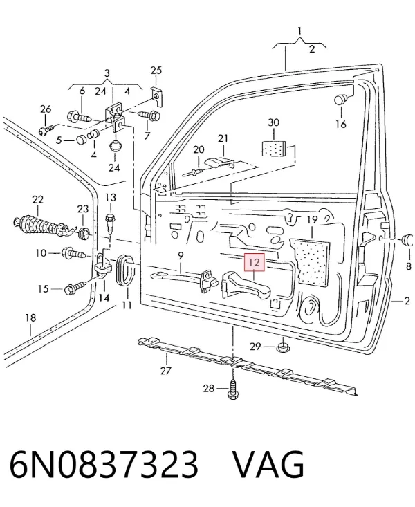  6N0837323 VAG
