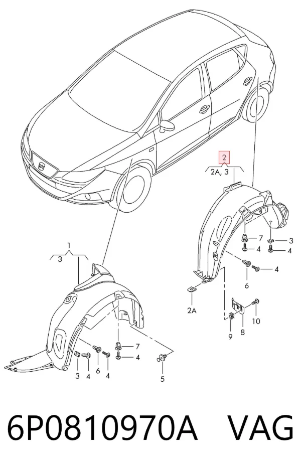  6P0810970A VAG