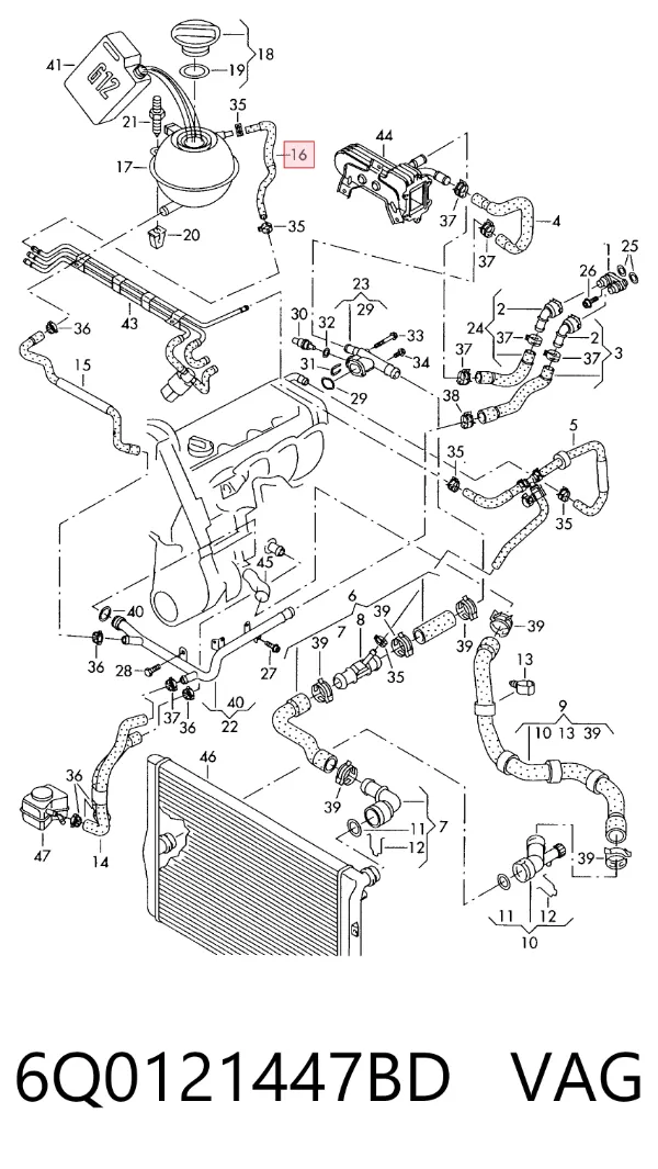  6Q0121447BD VAG
