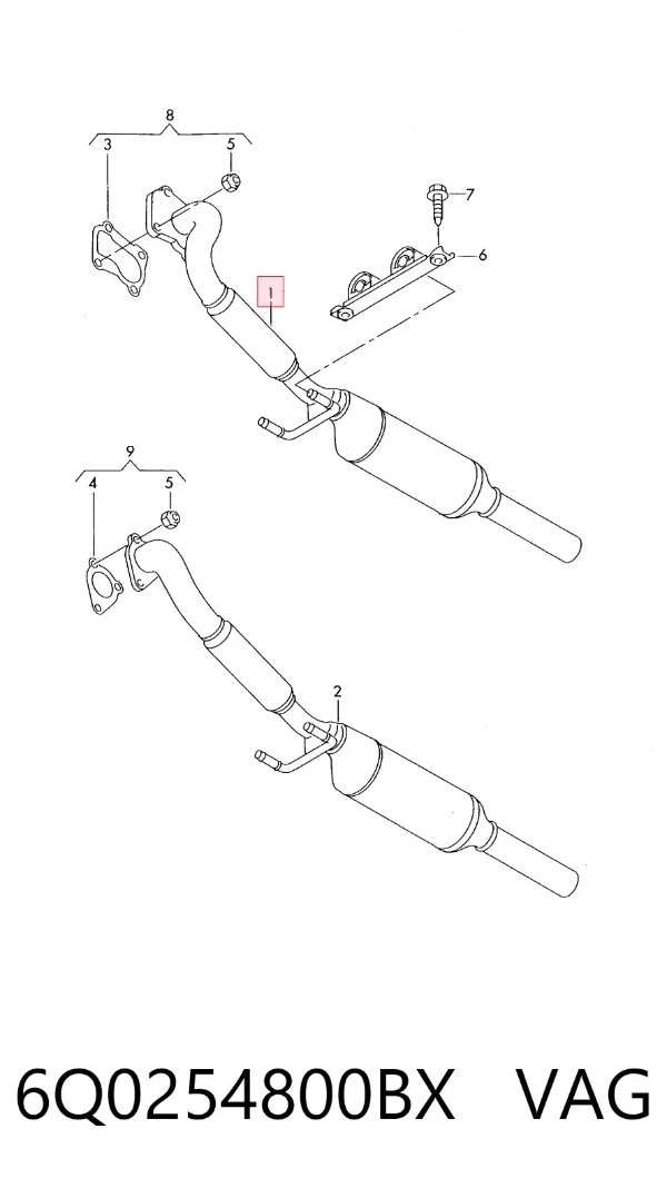  6Q0254800BX VAG