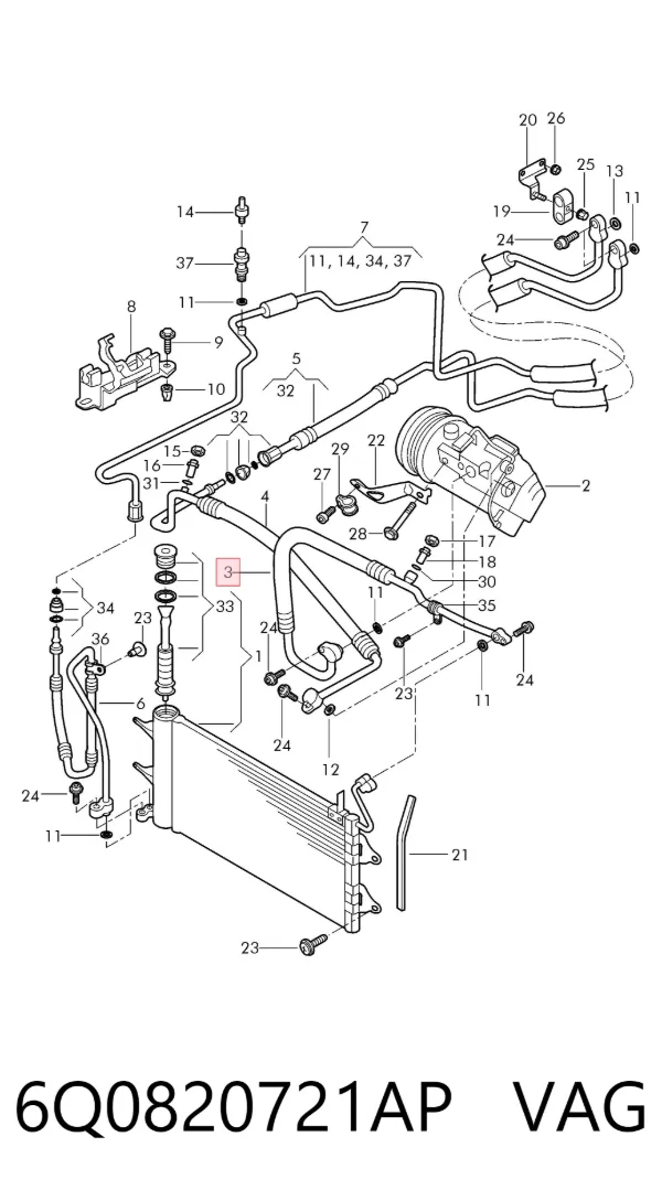  6Q0820721AP VAG