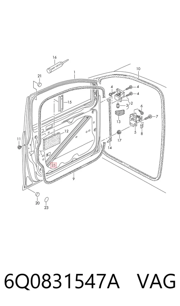  6Q0831547A VAG