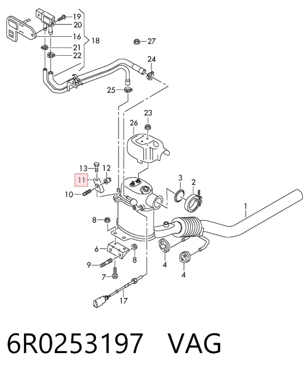  6R0253197 VAG