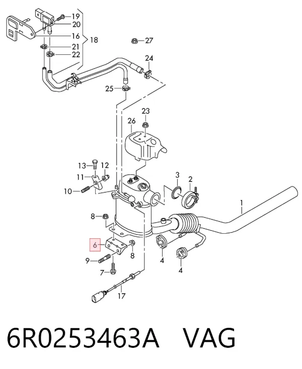  6R0253463A VAG