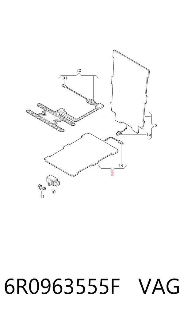  6R0963555F VAG