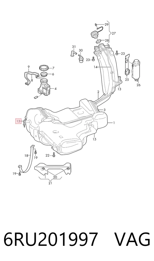  6RU201997 VAG