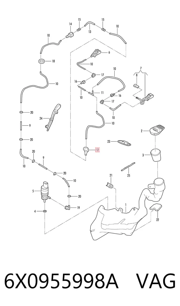  6X0955998A VAG