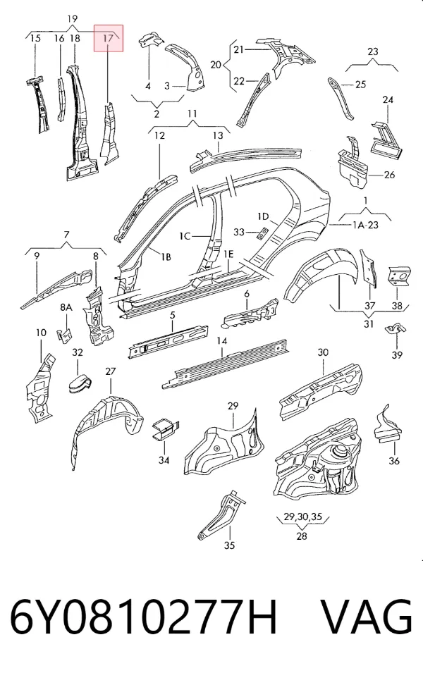  6Y0810277H VAG