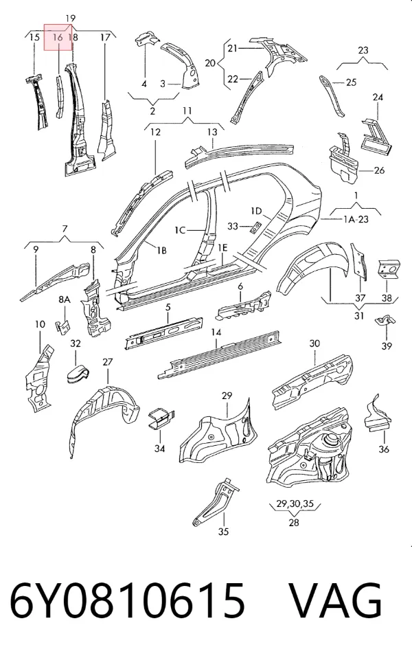  6Y0810615 VAG