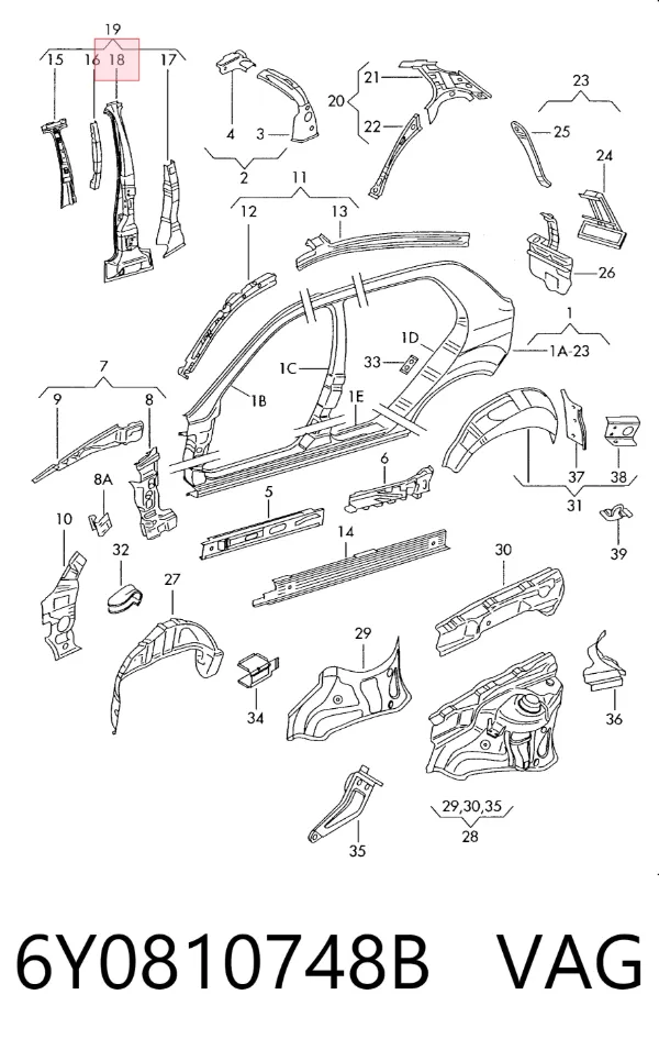  6Y0810748B VAG