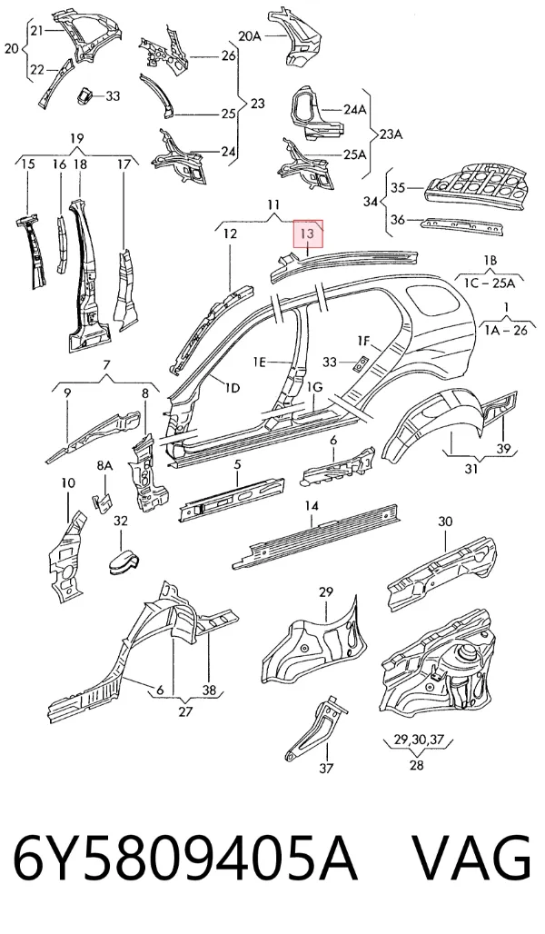  6Y5809405A VAG