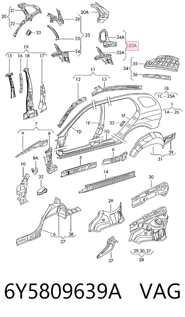  6Y5809639A VAG