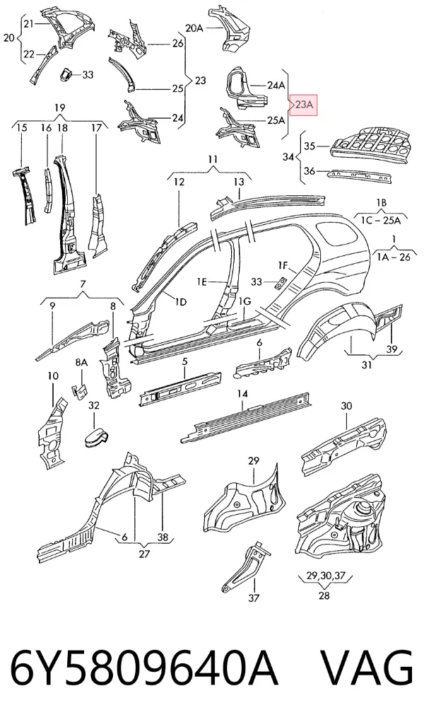  6Y5809640A VAG