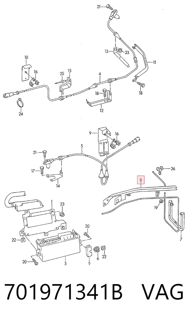  701971341B VAG