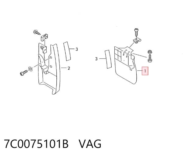  7C0075101B VAG