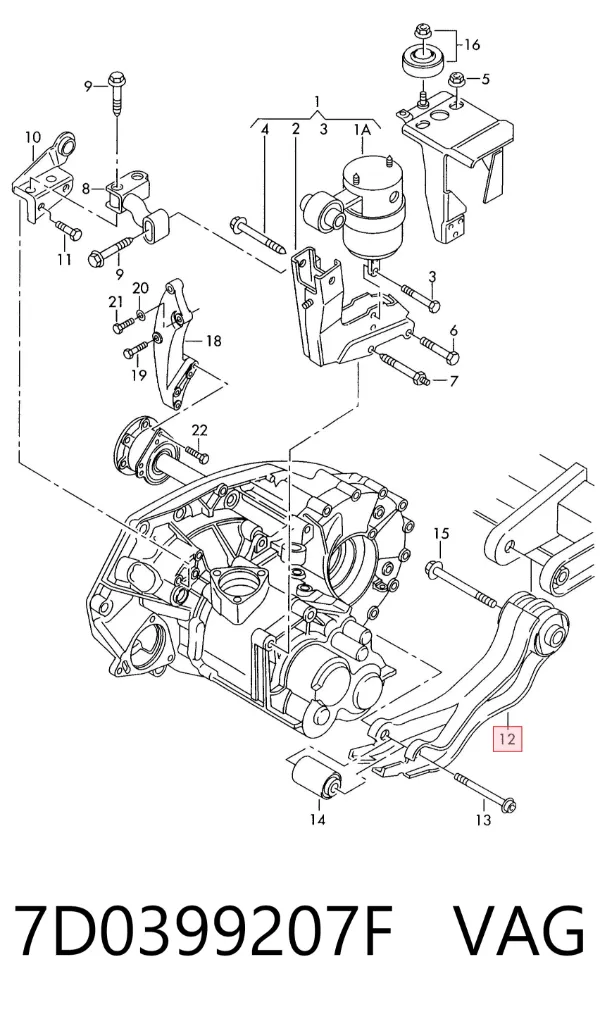  7D0399207F VAG