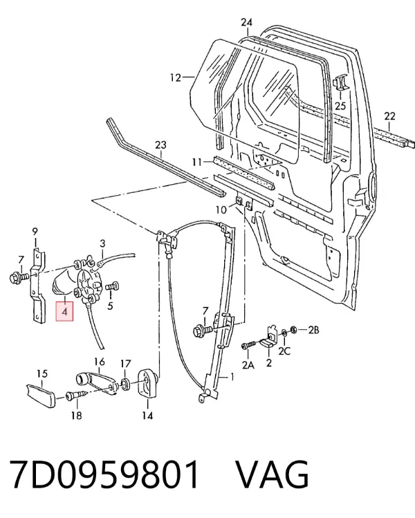  7D0959801 VAG
