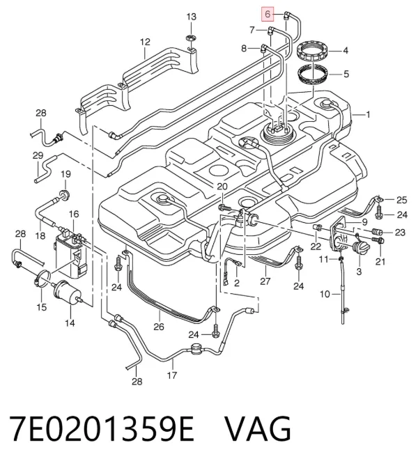  7E0201359E VAG