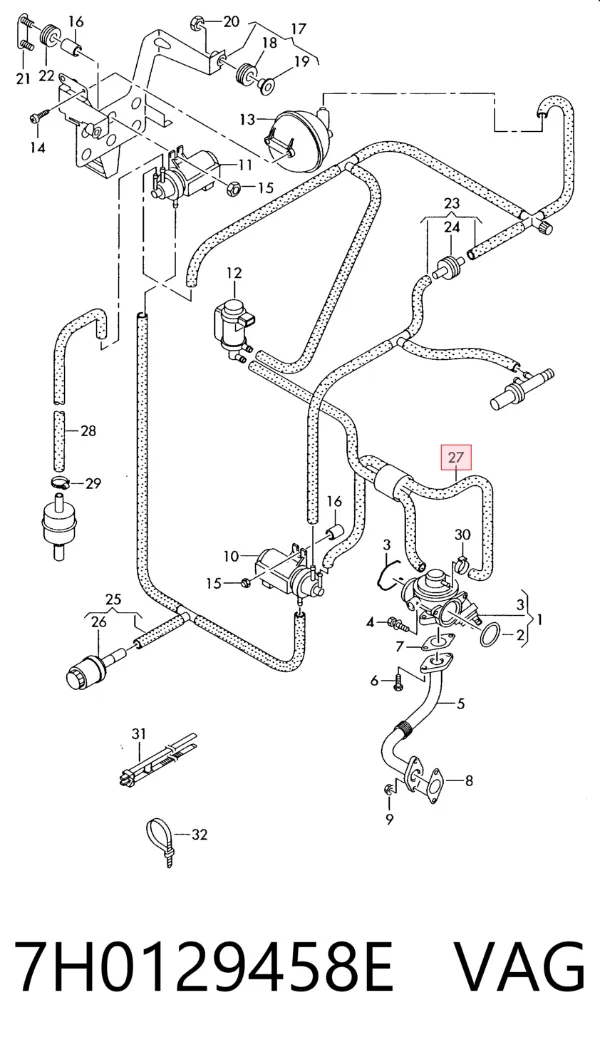  7H0129458E VAG