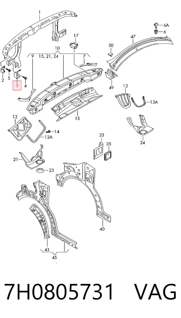  7H0805731 VAG