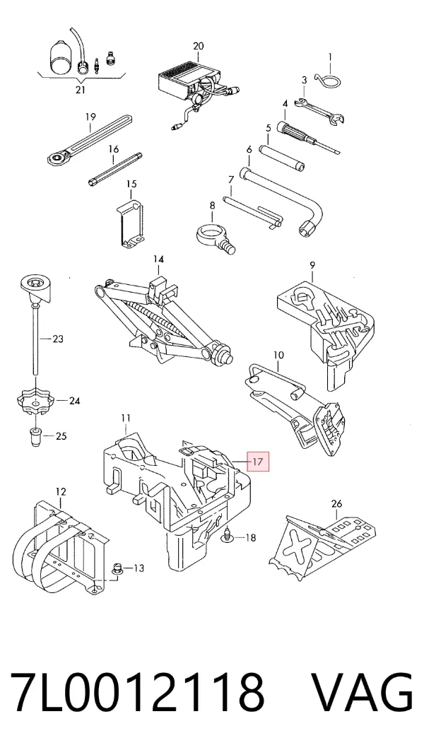  7L0012118 VAG