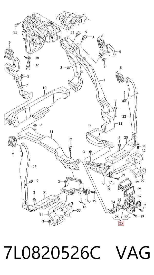  7L0820526C VAG