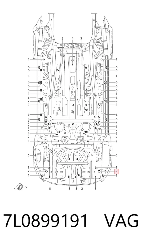  7L0899191 VAG