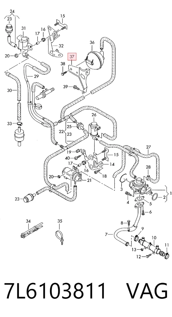  7L6103811 VAG