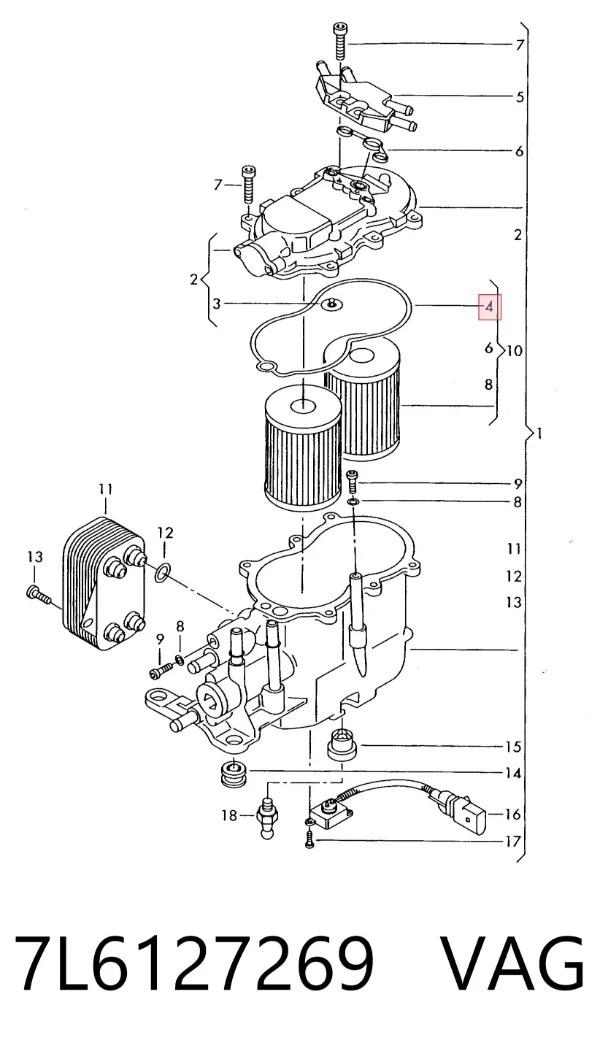  7L6127269 VAG