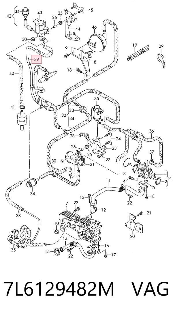  7L6129482M VAG